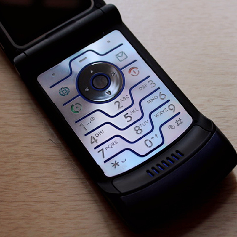 Classic recommend lightning shipping wholesale supply V3 stock mobile phone folding flip design suitable for spare phone