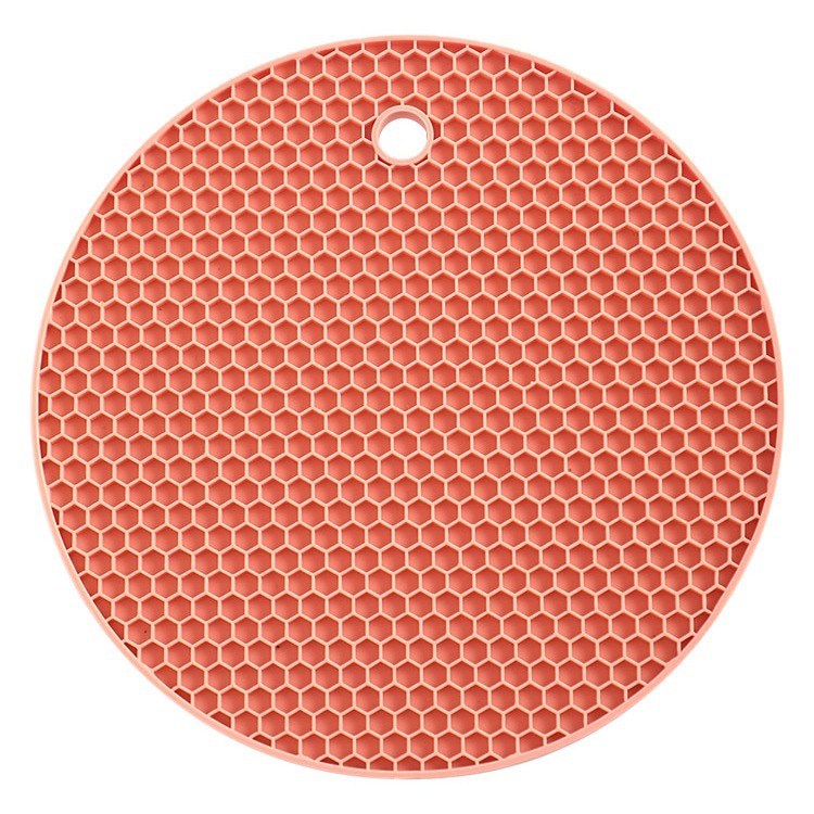 Rubber Heat Insulation Mat Dining Table Mat Kitchen Pot Mat Coaster Bowl Mat Non-slip Table Mat