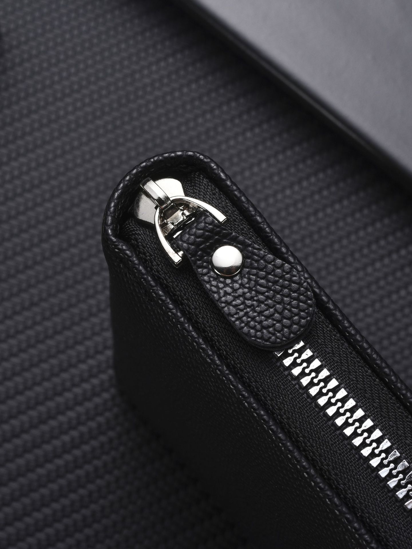 Men's Wallet Short Large Capacity Multi-Card Slot New Zipper Bag Id Bag Multi-Functional Coin Purse Manufacturer Wholesale