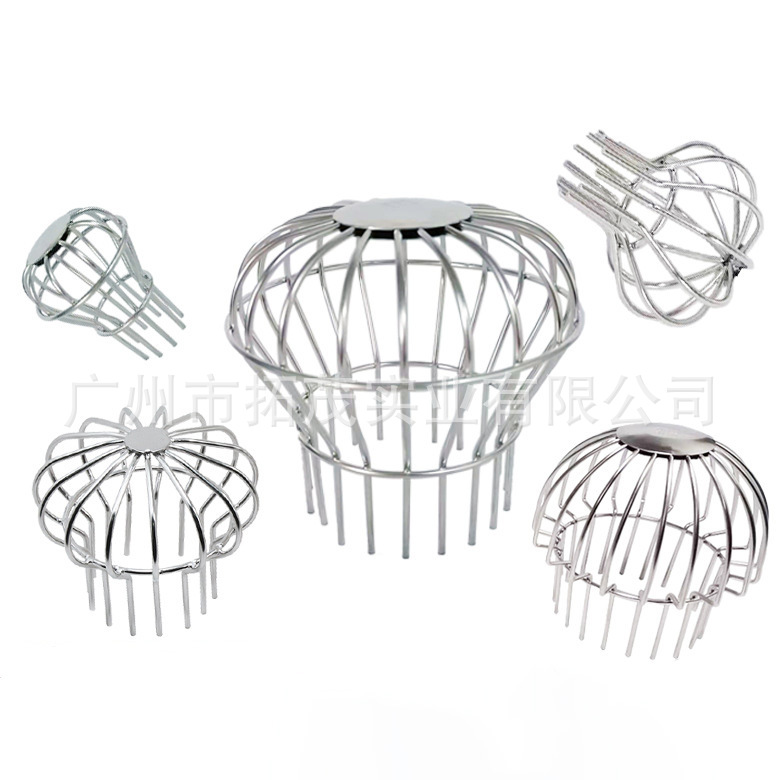 Amazon 304 Stainless Steel Spherical Floor Drain Roof Floor Drain Rooftop Floor Drain Cover Filter Cover