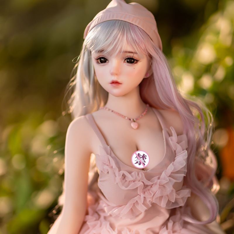 Small Physical Anime Silicone Doll for Men, Two-Dimensional Life-Size Figure, Insertable for Masturbation, Realistic Female Version