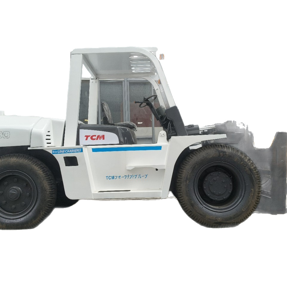 Foreign Trade Direct Sales Tcm 10-Ton Forklift 10-Ton Container Forklift in Stock Supports Export Usedforklift