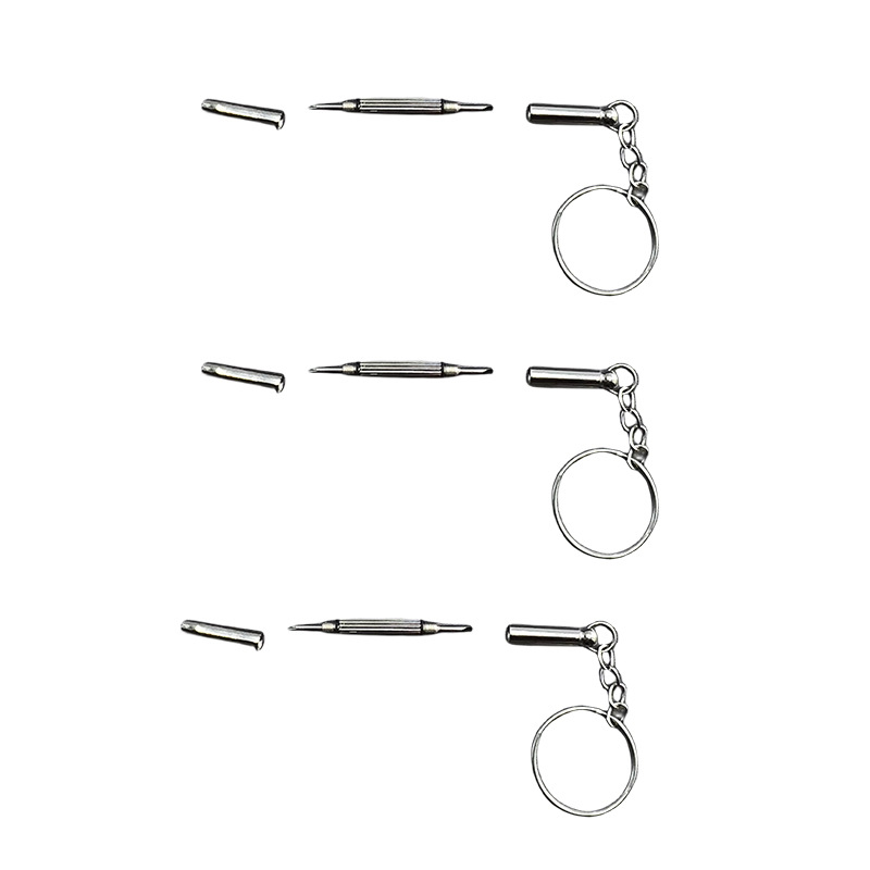 Three-in-one screwdriver glasses cloth polarized anti-blue light test lamp card set glasses screwdriver wholesale