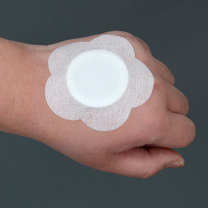 Plum Blossom Empty Medicine Patch, Plum Blossom Special-Shaped Plaster, Empty Patch, Three-Volt Blank Plaster Patch, Auxiliary Fixing Tape