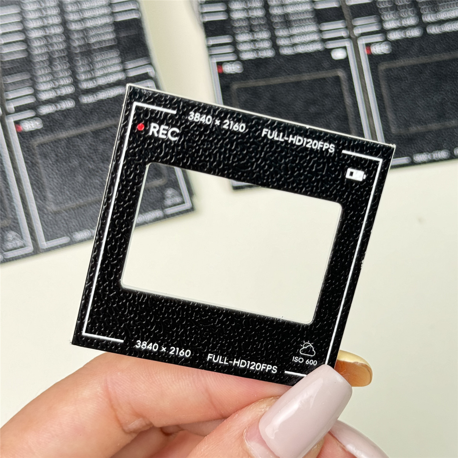 135 Reversal Film Light and Shadow Film Slide Gift Empty Film Holder Extra Thick Self-Adhesive Extra Thick Gift Gift