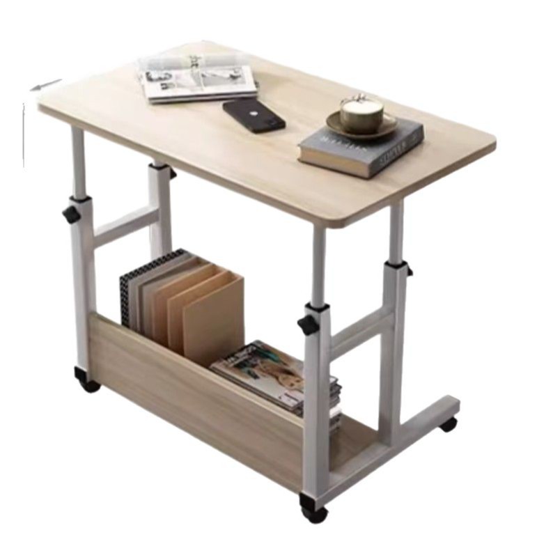 Bedside Table Movable Computer Desk Dormitory Small Table Simple Bedroom Desk Home Student Lazy Lifting Table