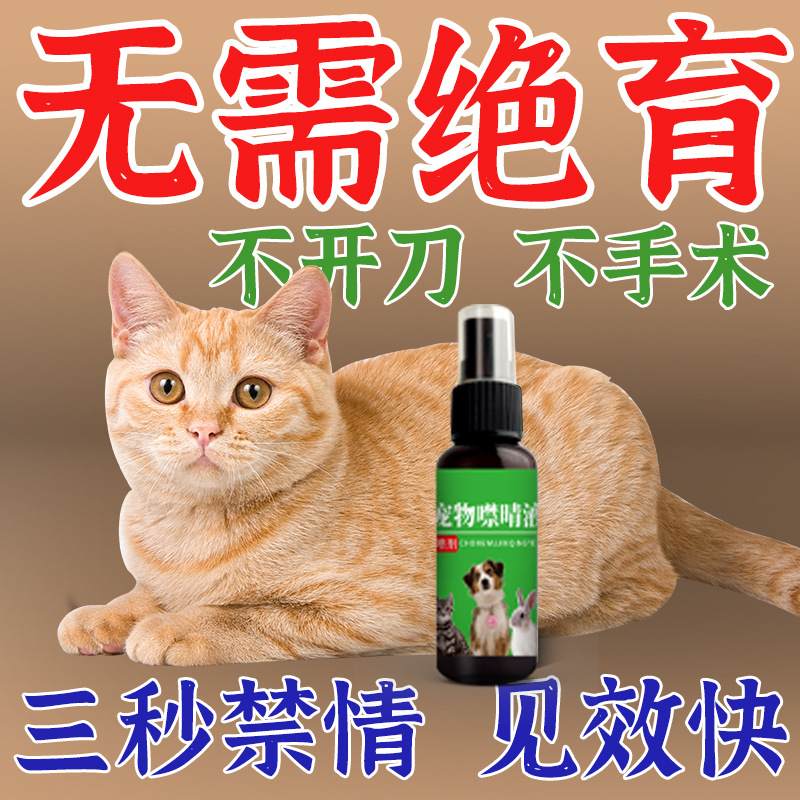 Four Seasons Double-Energy Pet Flirting Liquid Spray for Cats and Dogs Cardifficide and Above Flirting Patch Customized One Piece Dropshipping