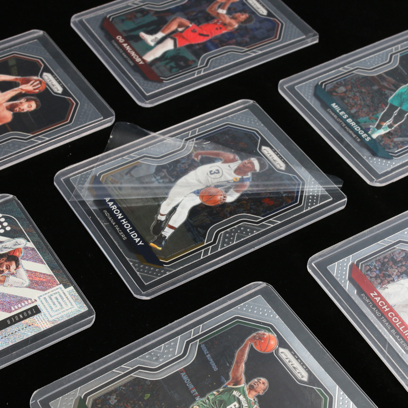 PVC card cover transparent cover NBA Star Card Game King card magic card manwick card 35PT HD with protective film
