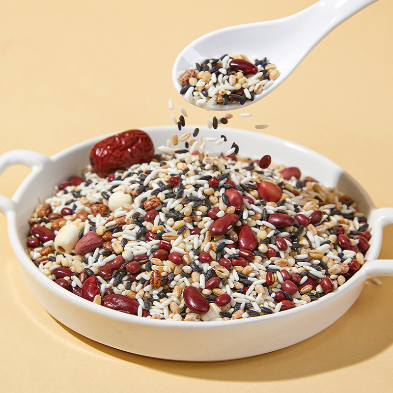 Yanzhifang Babao Rice Wholesale Babao Rice Rice Raw Grain Cereals Mixed Porridge Coarse Grain Group Purchase Babao Porridge 1kg