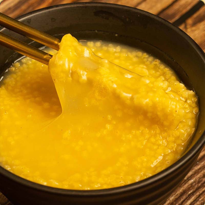 Inner Mongolia Chifeng gold seedling millet 500g vacuum new rice yellow millet grain millet porridge millet wholesale