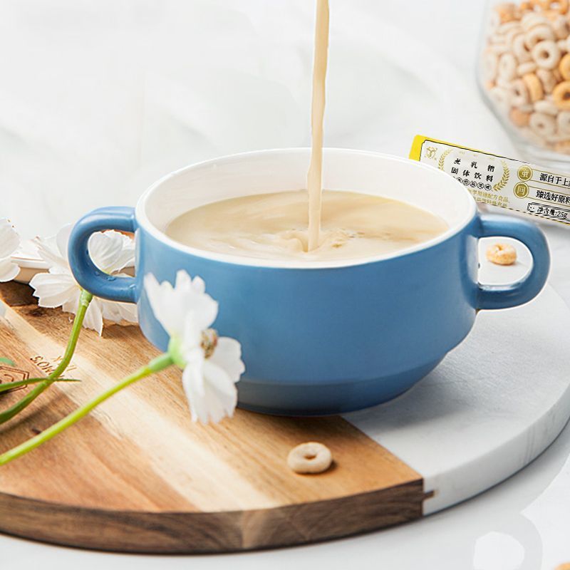 Shanghai Specialty Yunjian Wheat Lactose Shanghai Old Flavor Nutritious Protein Milk Solid Drink 25g*5 Packs