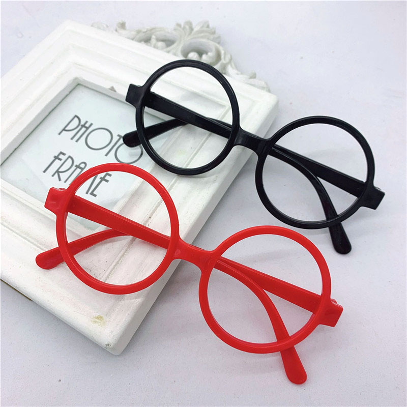 Adult and Kidsren's Glasses Frame Alale Harry Potter Trendy Round Frame Cute and Cute Family Style
