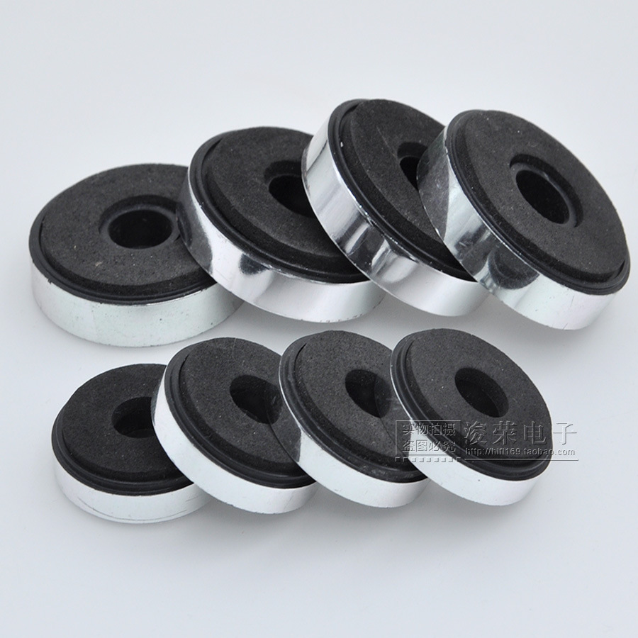 Амортизирующие ножки для усилителя, пластиковые ножки для аудио, 40*10мм, нескользящие