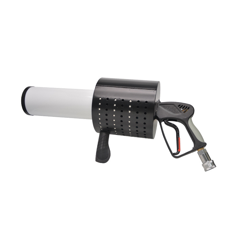 led COlorfuled Paper Air COlumn Gun Bar Nightclub Handheld CO2 Dry Ice Gun Carbon Dioxide led COlored Paper Gun Direct Smoke Gun