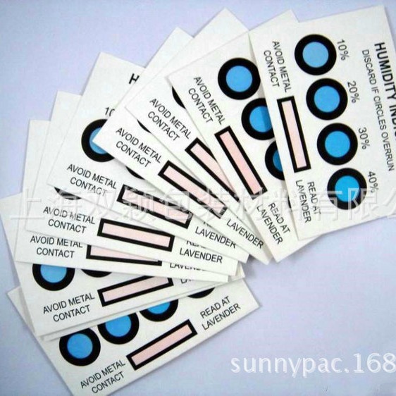 Галогенсвободная карта индикатора влажности синяя карта индикатора влажности десикант