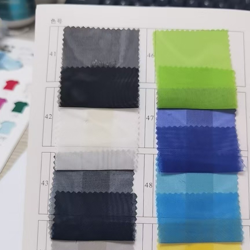 Кросс-бордерная однониточная териоленовая ткань для черного занавеса 45Гсм300см, ткань от производителя в наличии