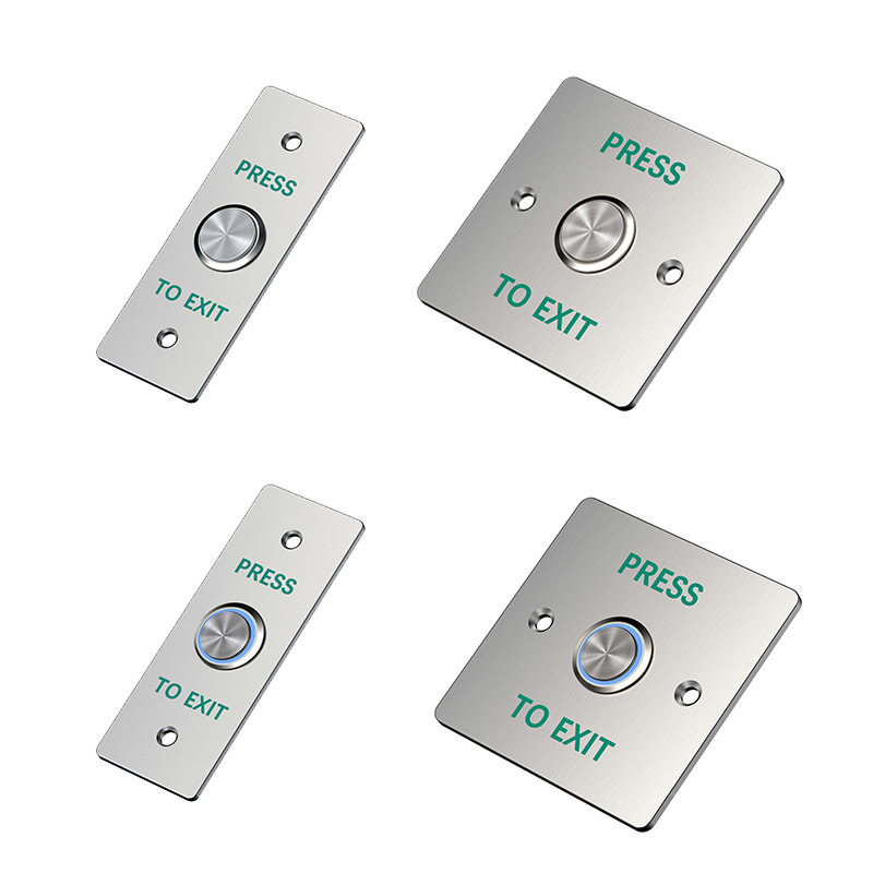 Waterproof button stainless steel waterproof access switch waterproof button access control open button stainless steel access switch