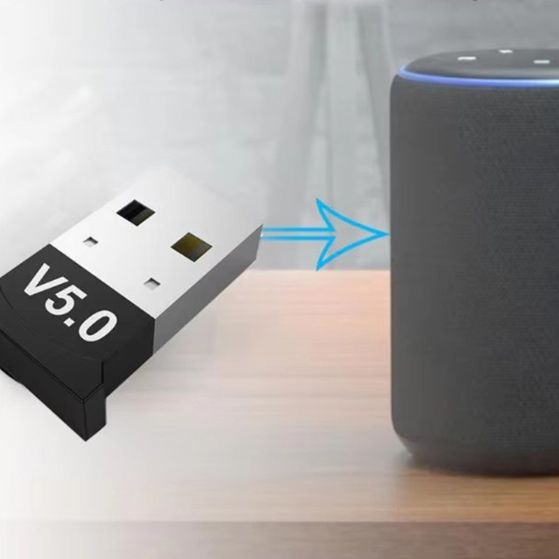 Bluetooth adapter 5.0 driverless laptop desktop computer USB Bluetooth receiver wireless audio converter