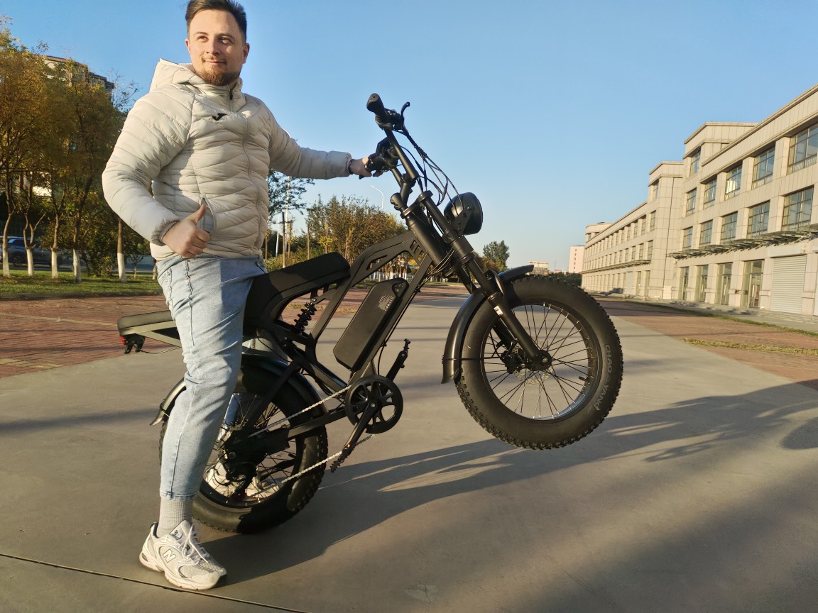 Ebike Lithium Battery 20inch Fat Tire Electric Assist Bicycle V8T2520 Snow Beach Super73 New Energy