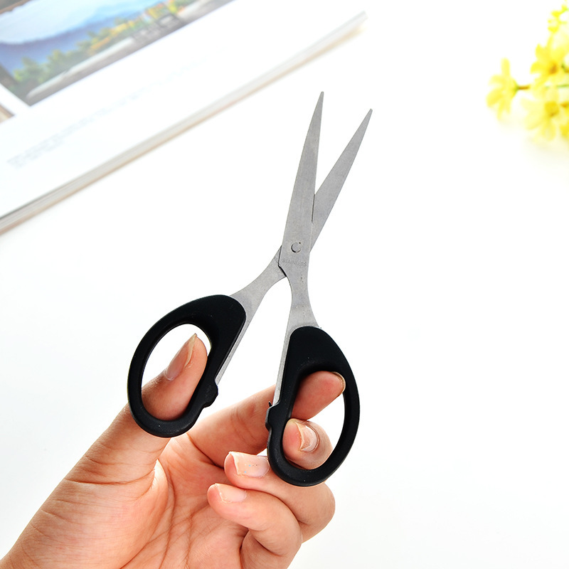 Office Supplies Stainless Steel Small Scissors Office Paper Cutter Art Scissors Student DIY Craft Paper Cutting Scissors