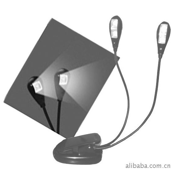Двойная лампа для нот с четырьмя глазами, зажимная лампа, двойная 4-ламповая лампа с шлангом, USB лампа