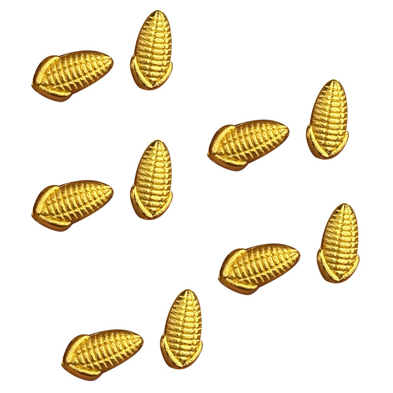 Sand gold small corn solid ornaments lucky desktop decorations fish tank housewarming office ornaments wholesale