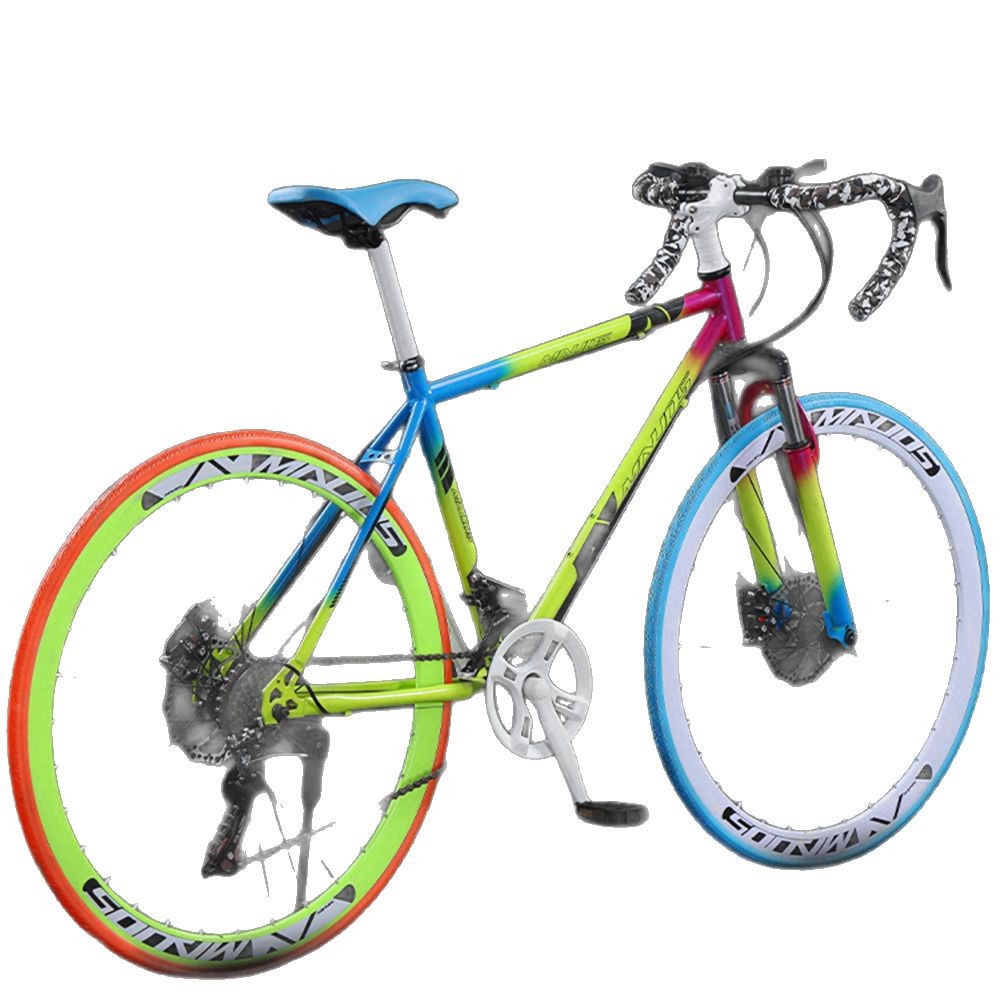 Urban Leisure Shock Absorbing Men's and Women's Bend-to-end Variable Speed Adult Commuter Teenage Student Adult Road Bike