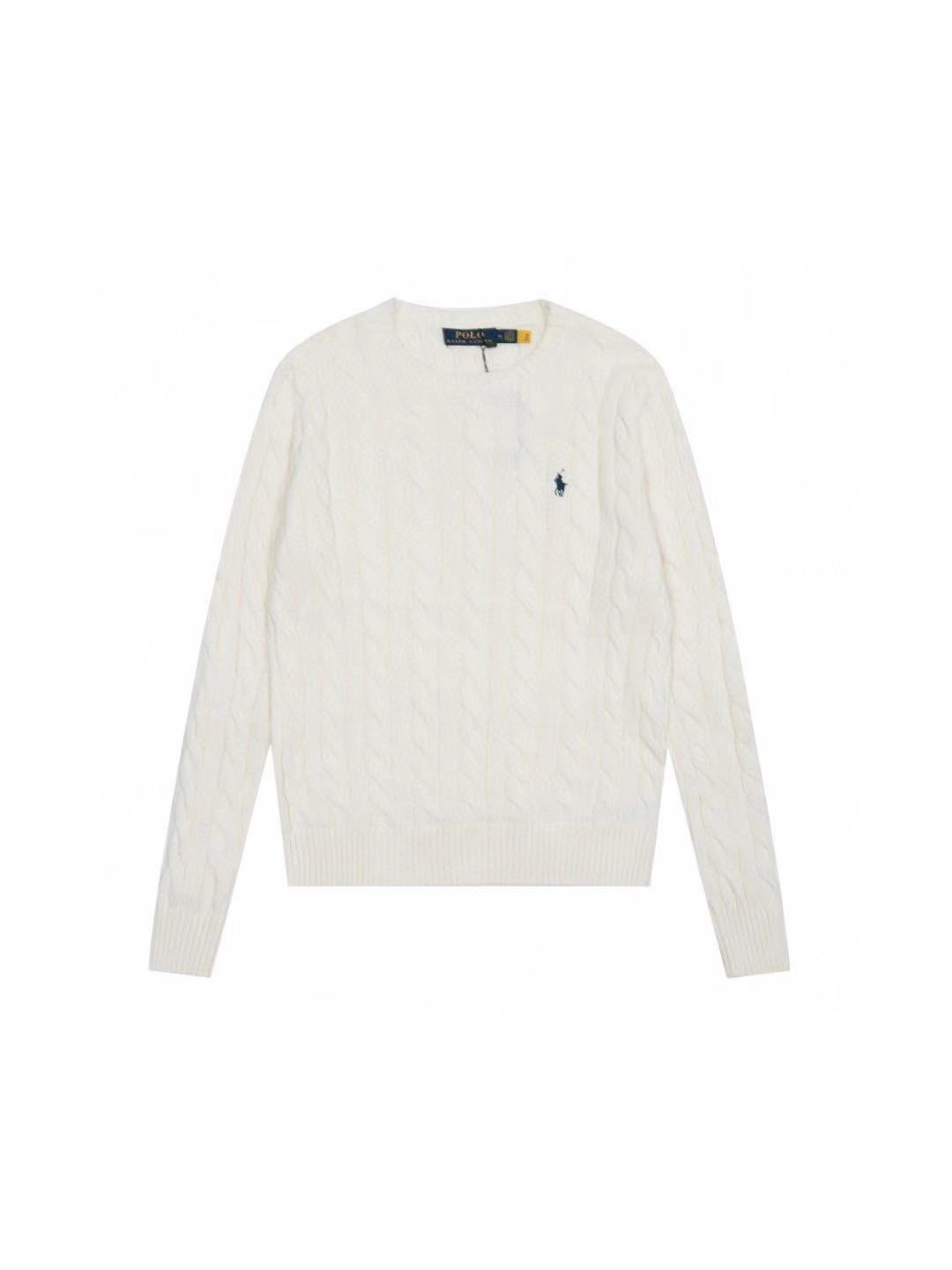 In-Stock Autumn and Winter Round-Neck Pullover Sweater for Couples, Cable Knit Sweater, Fashionable Sweater, Trendy and Versatile