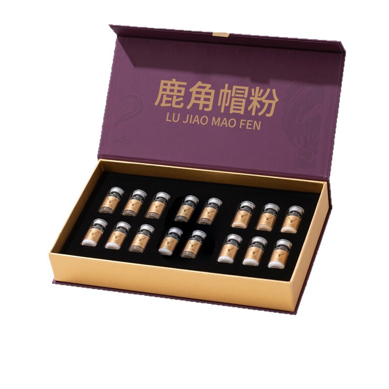 Plum Blossom Antler Hat Powder Oem Processing Authentic Jilin Shuangyang Antler Hat Powder Customization Source Factory