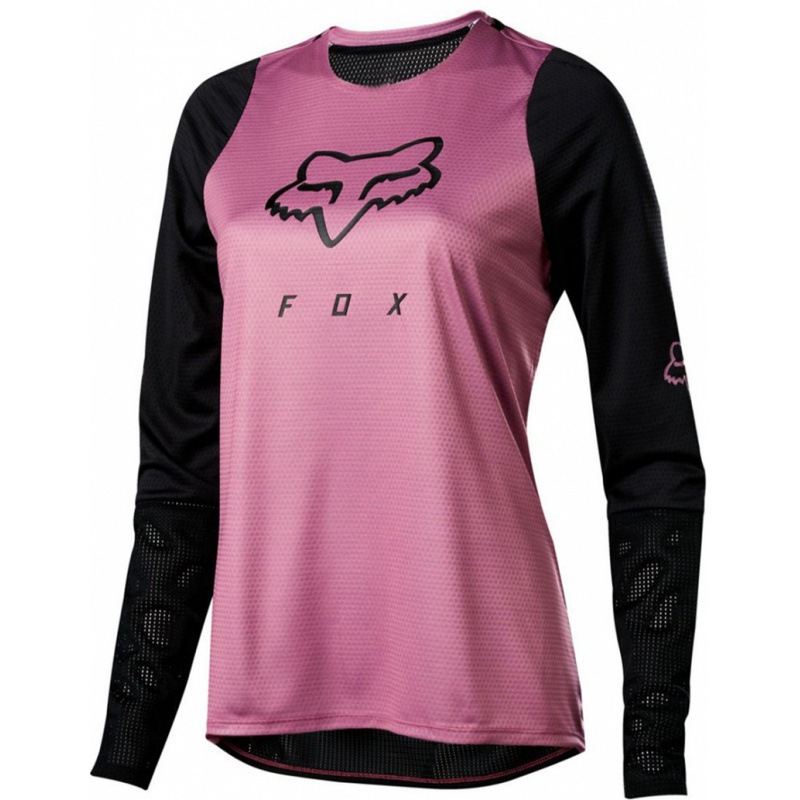 Cross-border Women's European and American Size Off-road Racing Suit Long-sleeved T-shirt All-match Handsome Sweat-wicking Breathable Comfortable