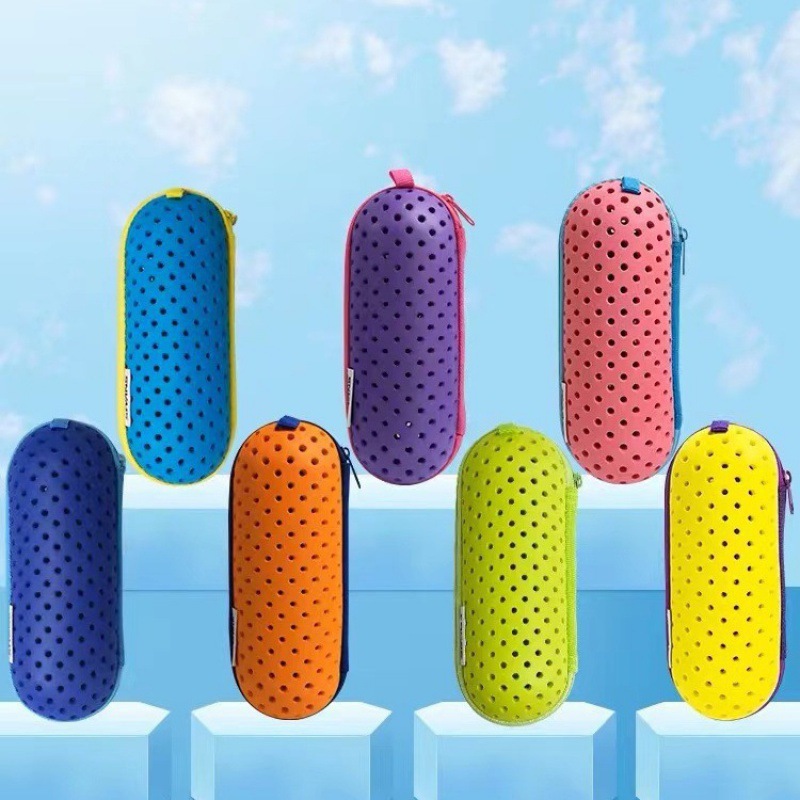 Travel Swimming Goggles Storage Box Swimming Equipment Swimming Goggles Storage Box Breathable Lightweight Glasses Case Hollow Waterproof Box