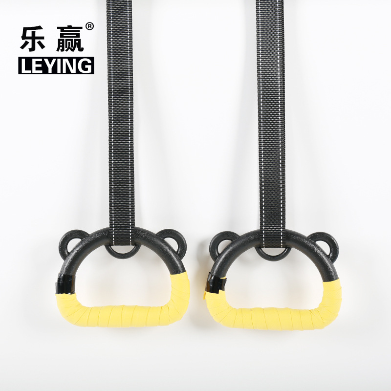 Фитнес-кольца для детей, домашний тренажер для подтягиваний и растяжки, вспомогательные кольца