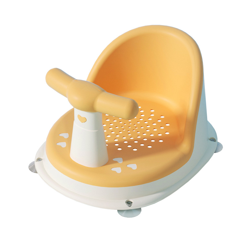 Baby Bath Chair, Kidsren's Bath Artifact, Bath Stool Can Sit on Baby Bath Chair, Bathtub Bracket, Non-Slip Bath Stool