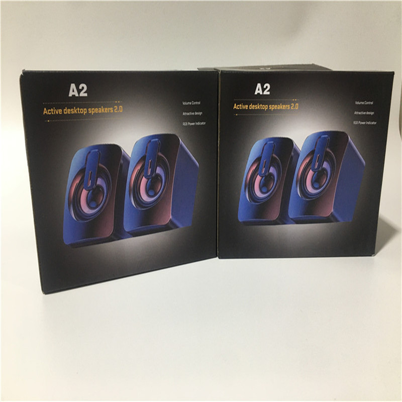 Laptop desktop computer wired mini speaker office desktop multimedia Active Subwoofer audio