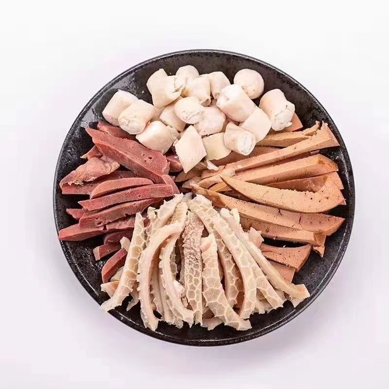 New Inner Mongolia Lamb Offal 250g Cooked Lamb Offal Full Set Snack Lamb Soup Original Spicy Flavor Ready-To-Eat All Year Round