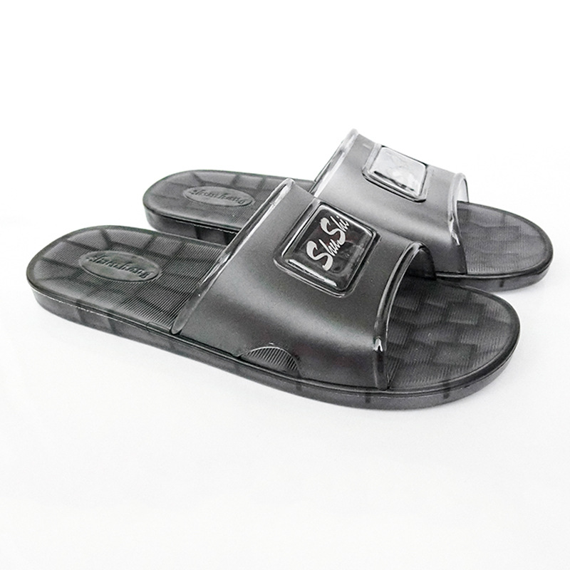 2023 Crystal men's summer indoor non-slip home shoes Hotel B & B bathroom couple sandals outdoor wholesale