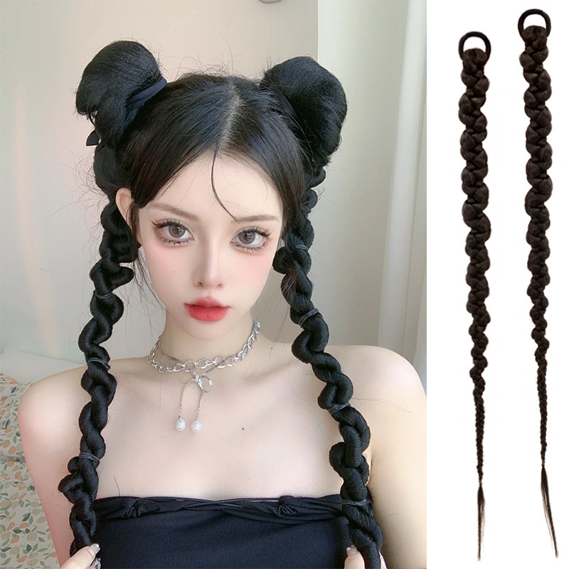 Парик с косичками, африканские косы, длинные косы, боксерские косы, европейские и американские парики с косичками