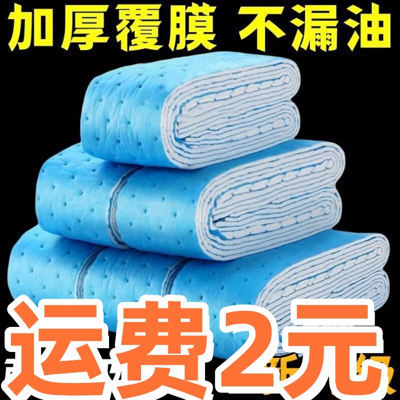 Range Hood Oil-Absorbing Cotton for Kitchen Household Oil Drip Tray, Special Thickened Oil-Proof Sticker, Universal Range Hood Oil-Absorbing Cotton Strip