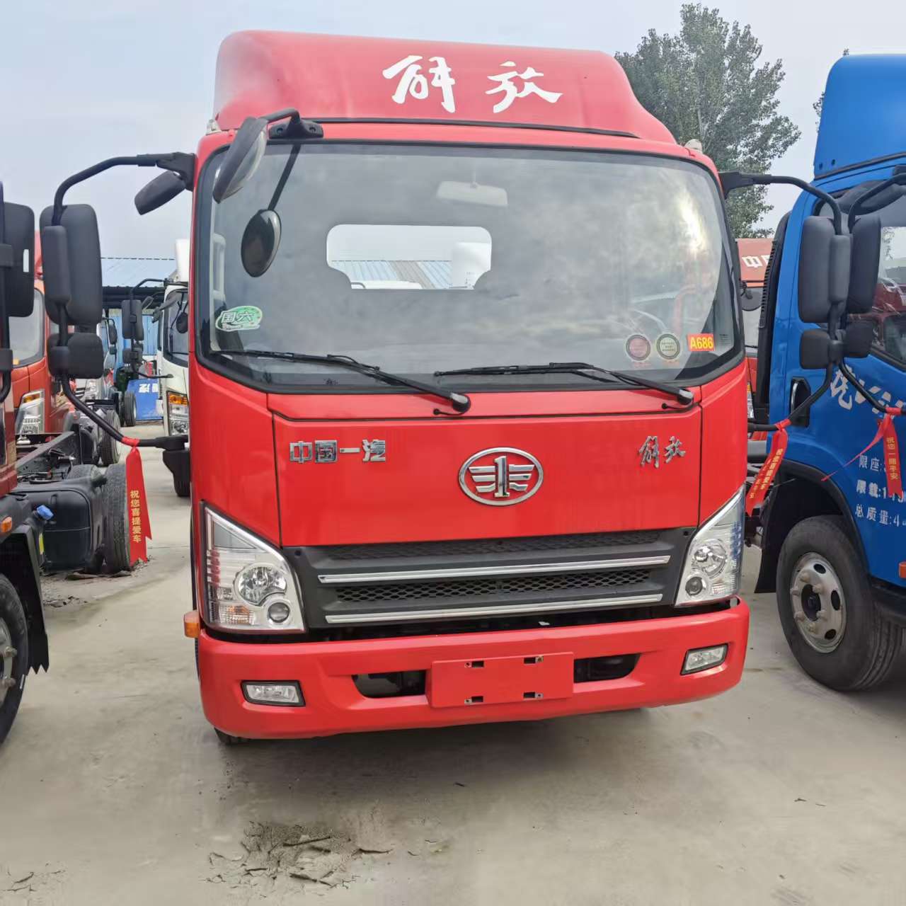 Factory Direct Sales Inventory Foton 4.2m Truck with Reliable Quality and Beautiful Price Selling Various Brands