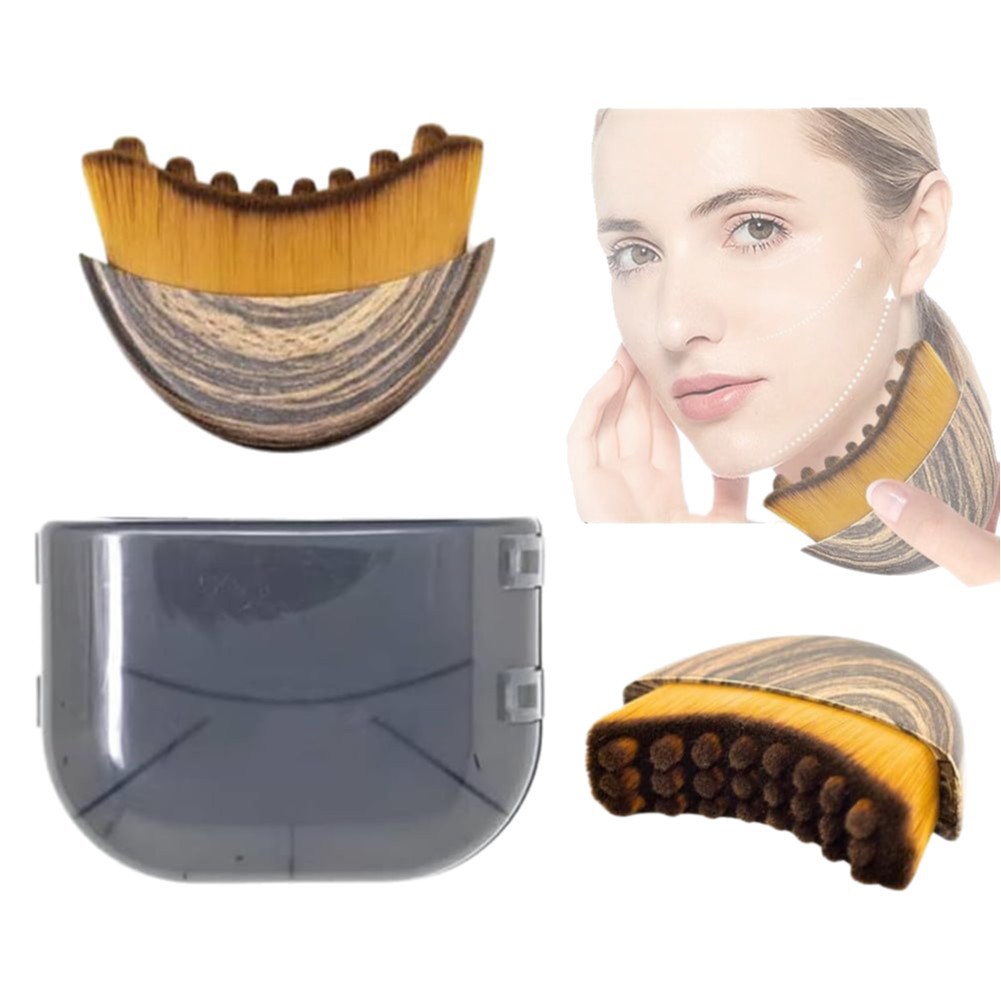 New Lymphatic Body Brush Beauty Brush Makeup Brush Lymphatic Contour Face Brush Massage Brush