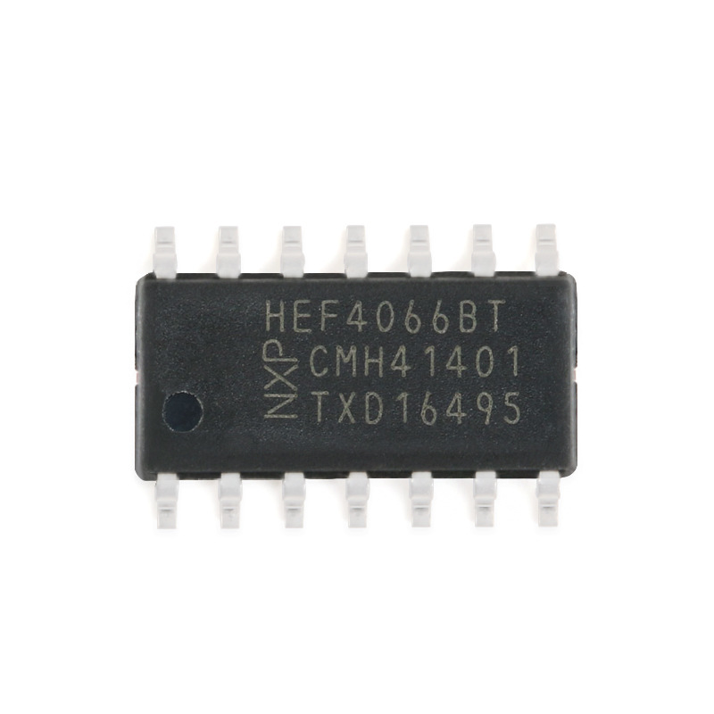 Original Genuine Hef4066Bt,653 Soic-14 Four-Way Single-Pole Single-Throw Analog Switch Chip