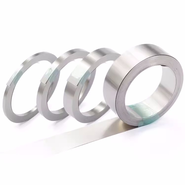 Nickel plated steel strip 8*0.12 8*0.15 6*0.1 10*0.15 10*0.2 8*0.1 small package 10 meters roll