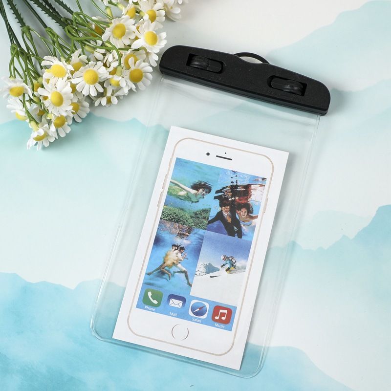Spot Wholesale Mobile Phone Waterproof Bag Transparent Outdoor Hot Spring Swimming Diving Touch Screen Mobile Phone Protective Bag
