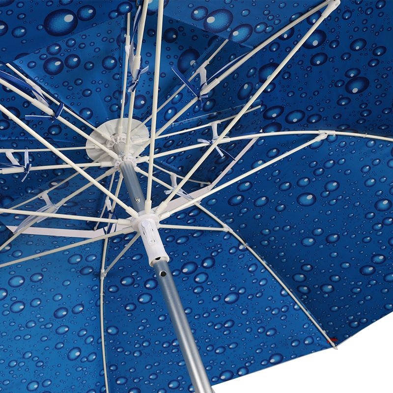 Fishing Umbrella Universal 2.22m Rainproof Sunshade Folding Outdoor Fishing Large Umbrella Fishing Special Umbrella