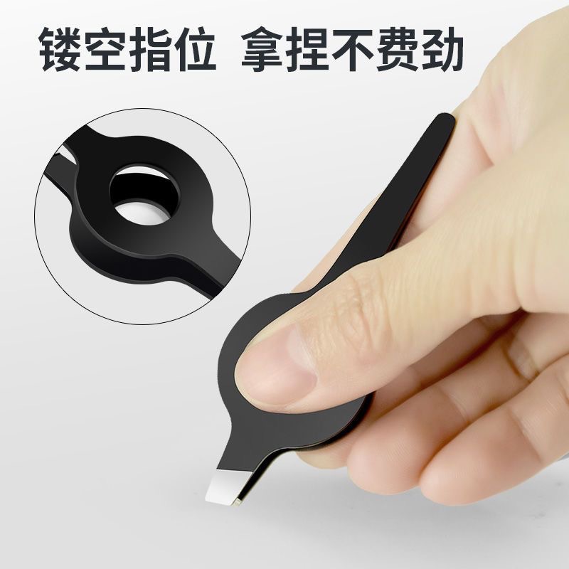 Stainless steel plucking clip goose feather plucking device chicken duck goose plucking artifact tweezers pig hair clip universal to remove fluff