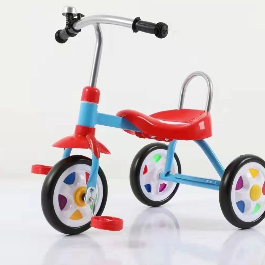 Children's Tricycle, Lightweight Kids' Bicycle, Small Mini Pedal Bike for Boys and Girls, Old-Fashioned Pedal Bike for Children Aged 1 to 3 Years Old, Factory