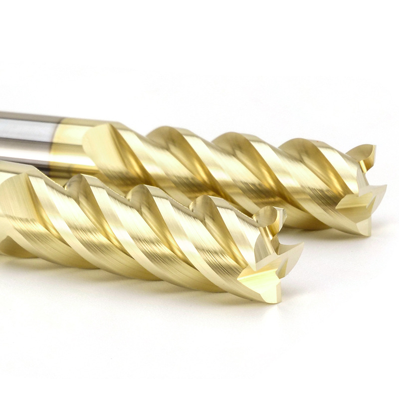 68 degree 4-blade new stainless steel special tungsten steel milling cutter high-end platinum carbide milling cutter CNC CNC cutter