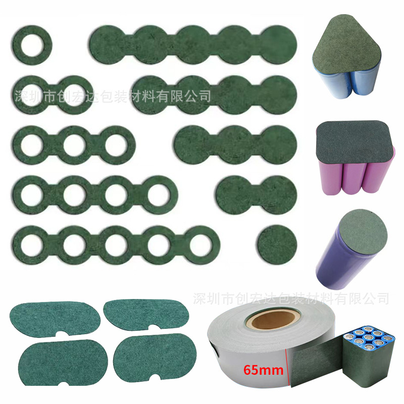 18650 21700 32700 литий-ионная батарея, зеленая оболочка, огнестойкое покрытие, рулон ячменной бумаги любой ширины 65мм