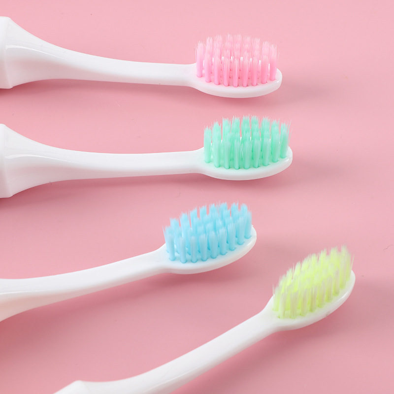 Portable Foldable Toothbrush for Children Aged 3-12, Soft Bristles, Travel-Friendly, Foldable, Portable, Mini Travel Toothbrush