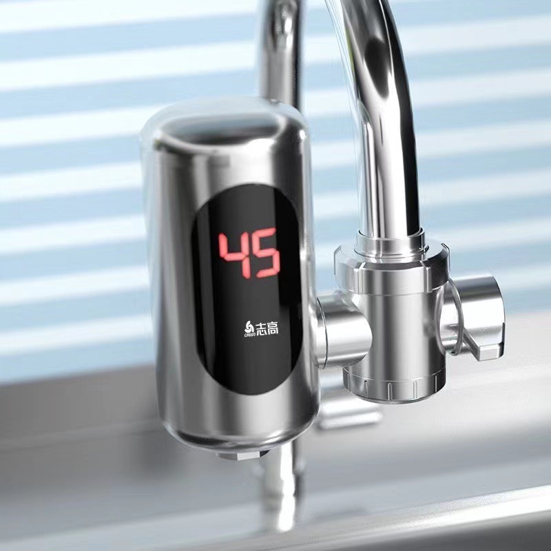 Chigo Electric Hot Water Faucet, No Installation Required, Instant Hot Water Heater for Home Use, Instant Heating, Plug-In Kitchen Water Heater